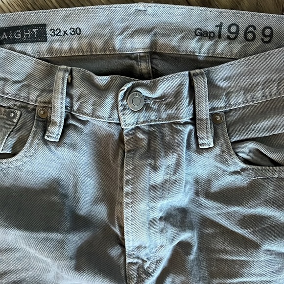 Gap Men’s Gray Jeans 32x30 - Picture 2 of 4